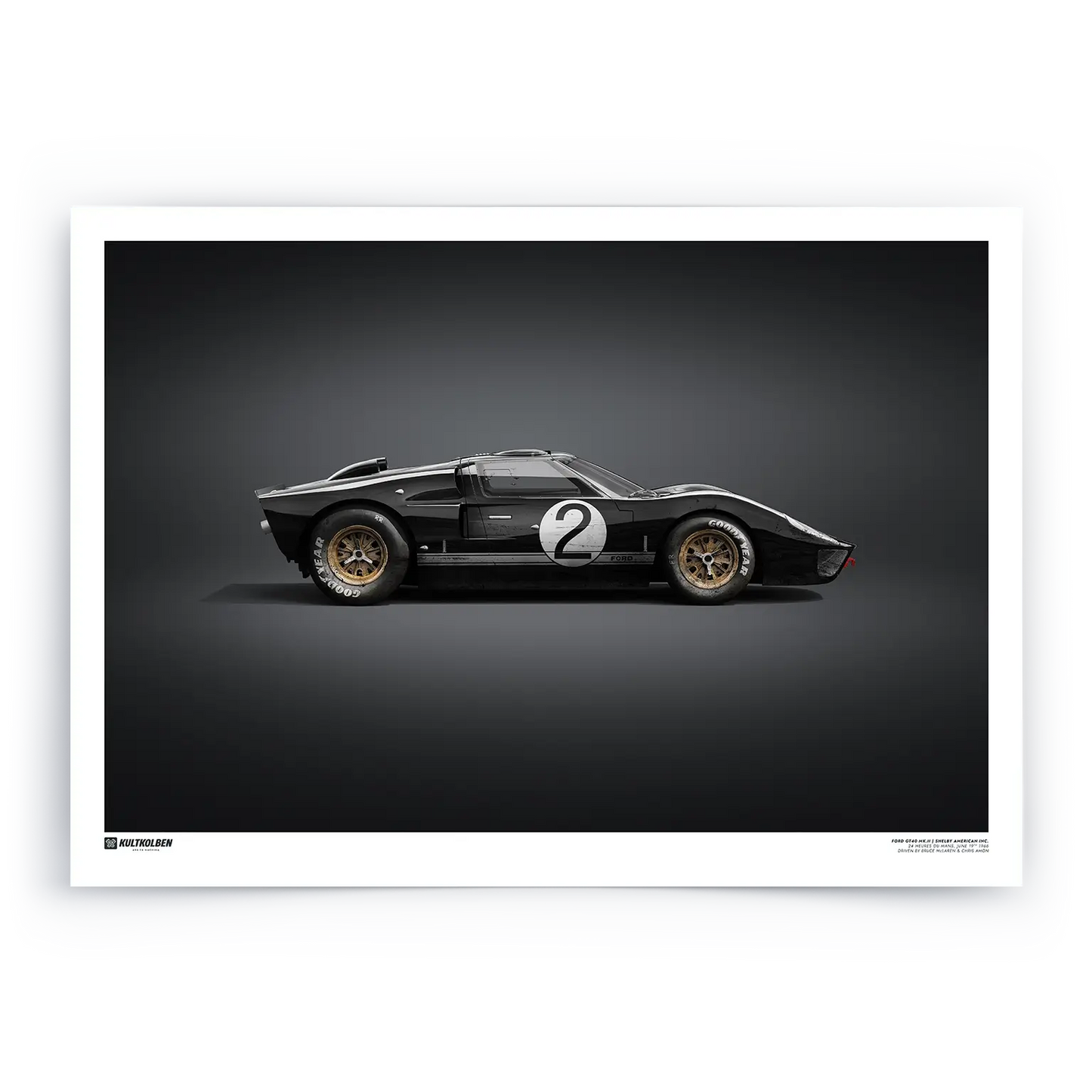 Poster | GT40 MK.II Bruce