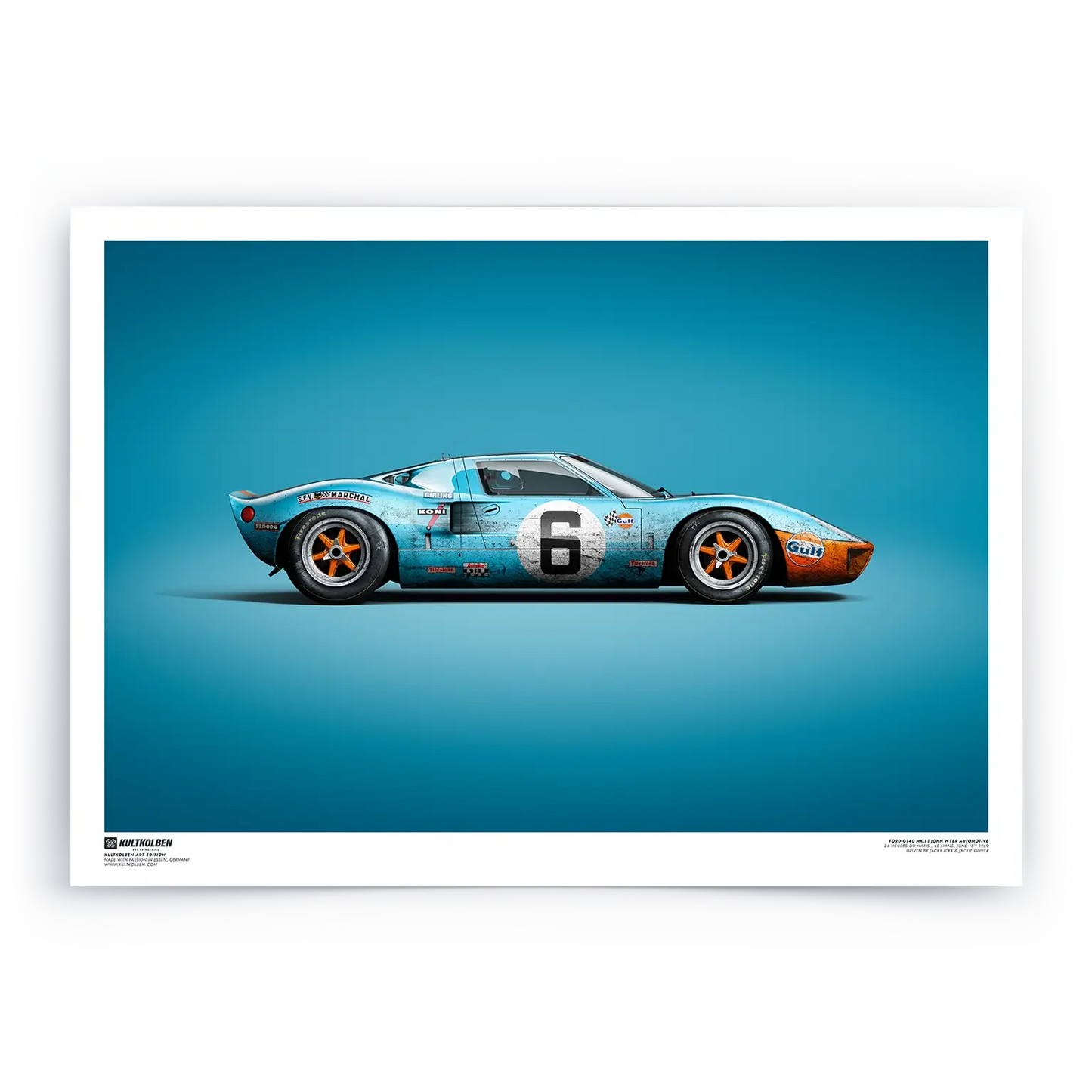 Poster | GT40 Jacky
