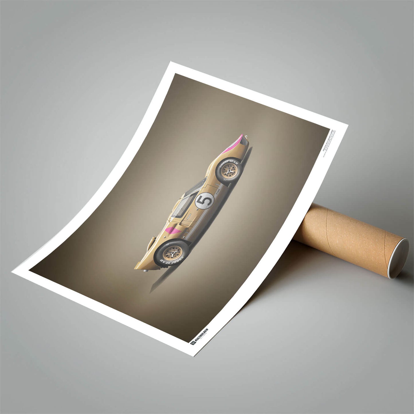 Poster | GT40 Ronnie