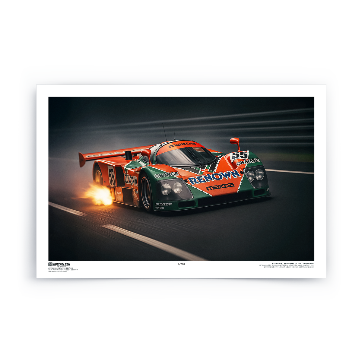 Limited Edition | 787B Johnny Volker Bertrand