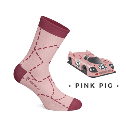 917 Pink Pig Socken