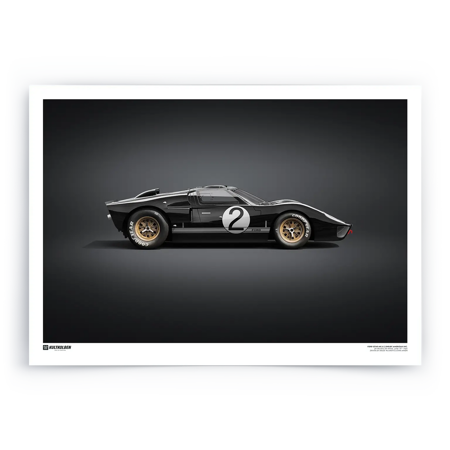 Poster | GT40 MK.II Bruce