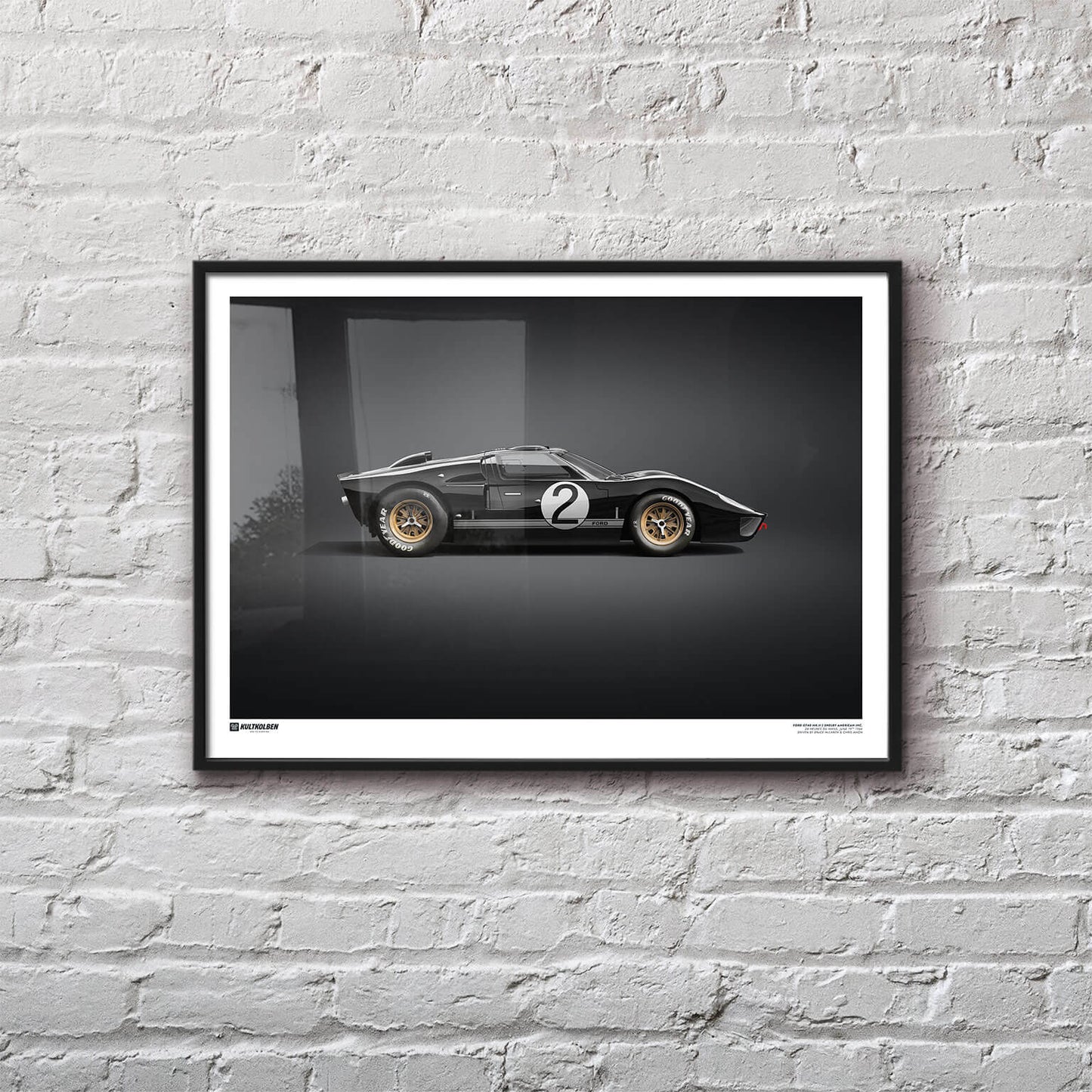 Poster | GT40 MK.II Bruce