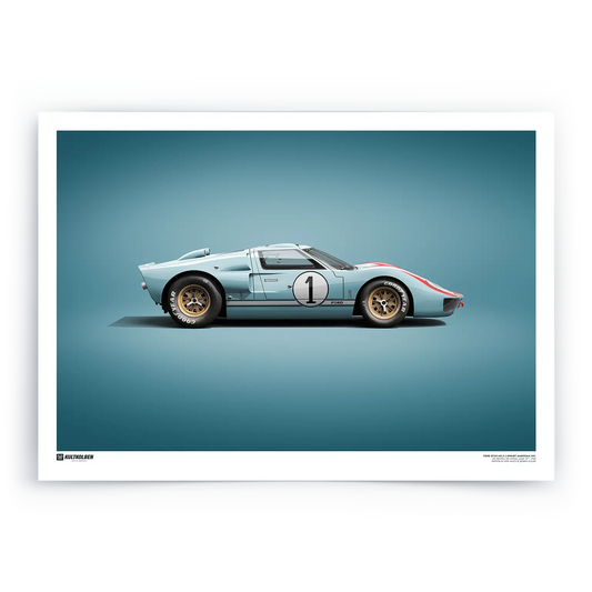 Poster | GT40 Ken