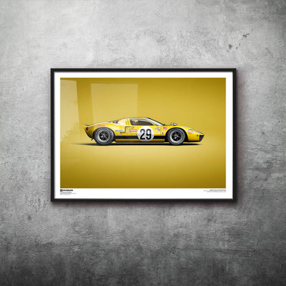 Poster | GT40 Ray