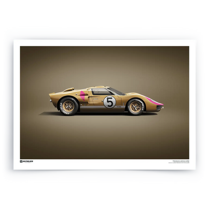 Poster | GT40 Ronnie