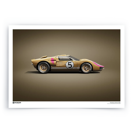 Poster | GT40 Ronnie