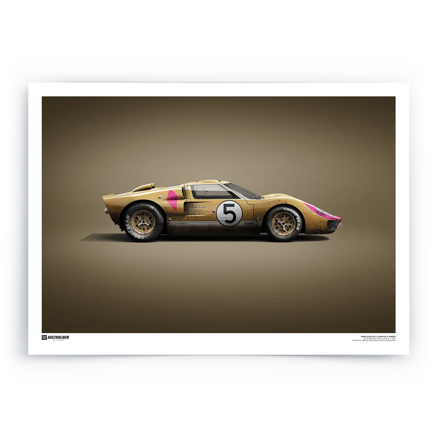 Poster | GT40 Ronnie