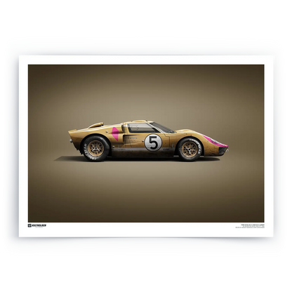 Poster | GT40 Ronnie