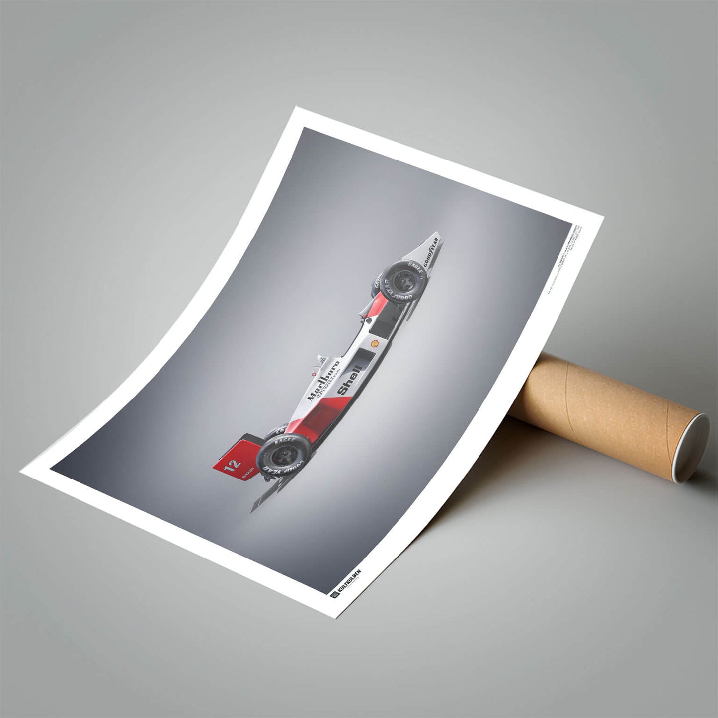 Poster | MP4/4 Ayrton