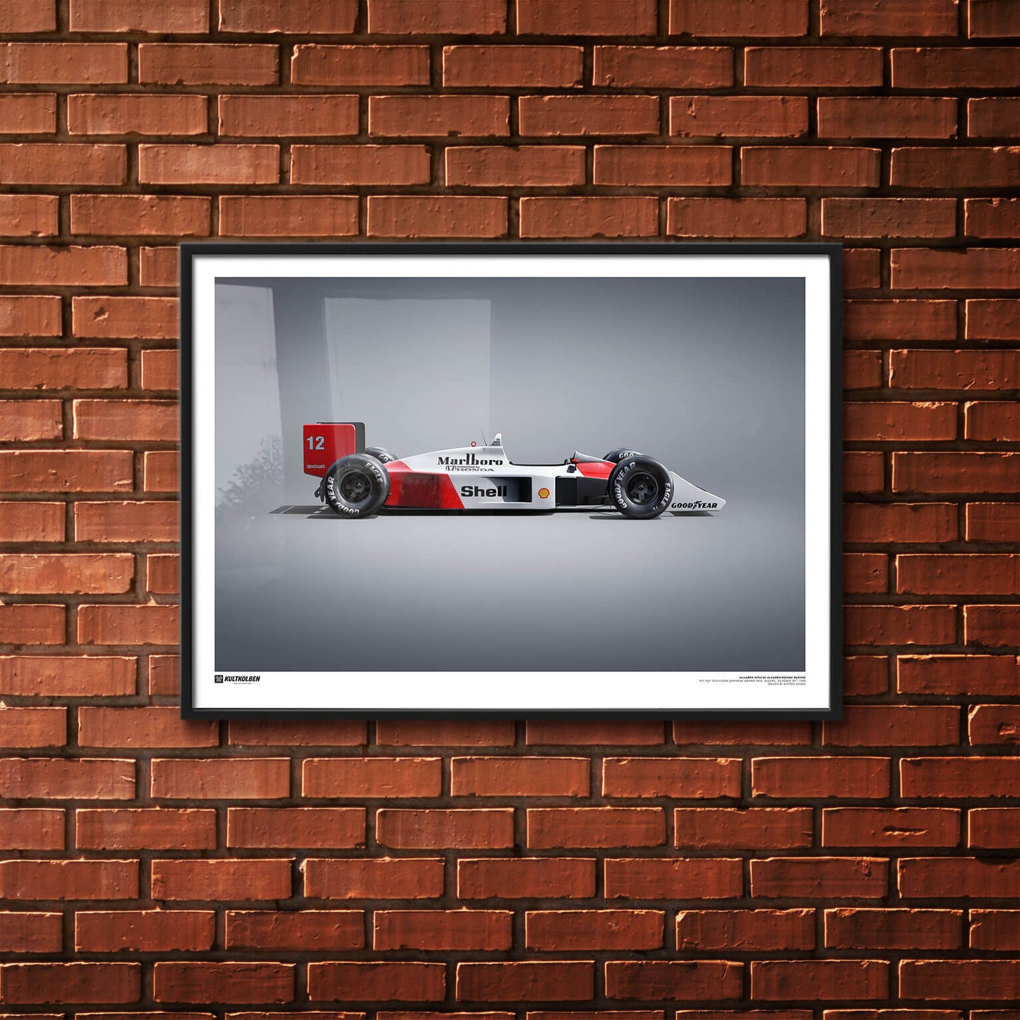 Poster | MP4/4 Ayrton