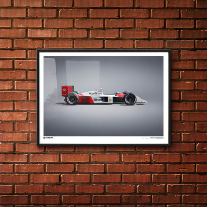 Poster | MP4/4 Ayrton