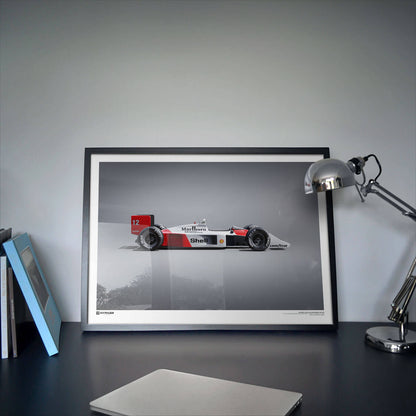 Poster | MP4/4 Ayrton