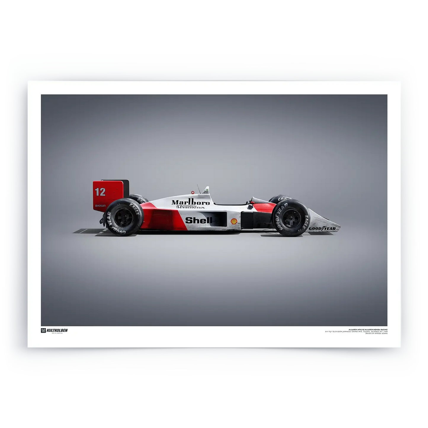 Poster | MP4/4 Ayrton