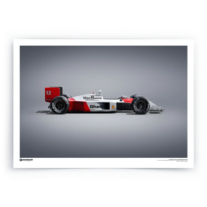 Poster | MP4/4 Ayrton